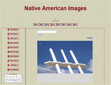 Tablet Screenshot of nativeamericanlinks.com